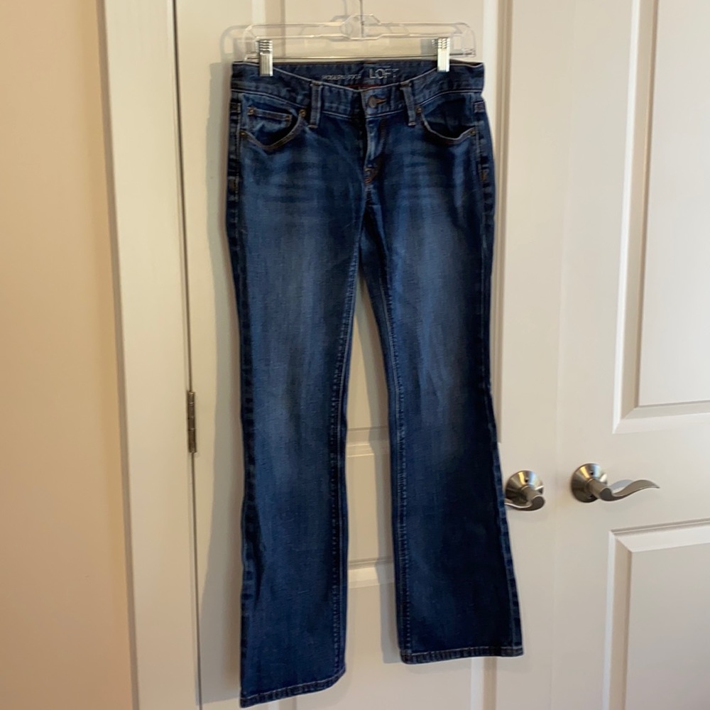 LOFT Modern Boot Petite Jeans Size 4P